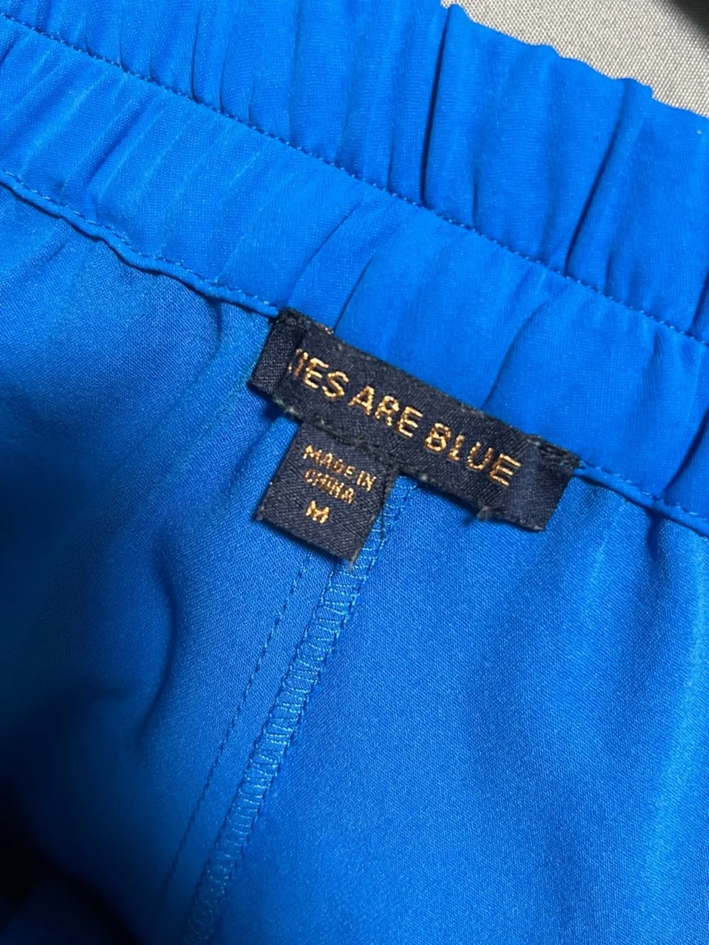 Skies Are Blue Royal Blue Tailored Shorts